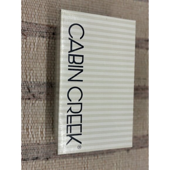 Cabin Creek Ladies 8M White Slingback Flats With Knot Design - Picture 7 of 7